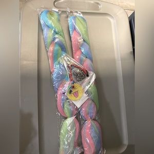 Cotton Candy Rave Hair extensions